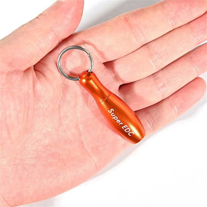 Portable Cutting Tool Brass Outdoor Multi-function EDC Mini Tool Key Ring Pendant Tool Capsule Knife Tiny Cutting Tool
