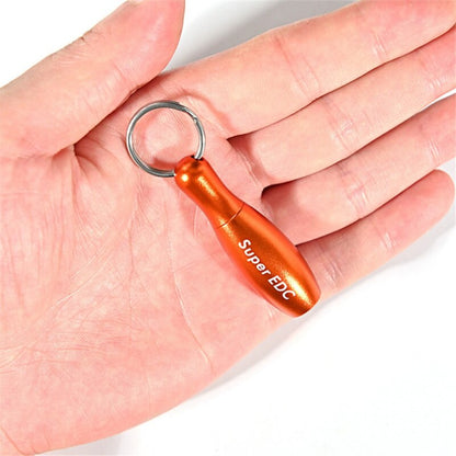 Portable Cutting Tool Brass Outdoor Multi-function EDC Mini Tool Key Ring Pendant Tool Capsule Knife Tiny Cutting Tool