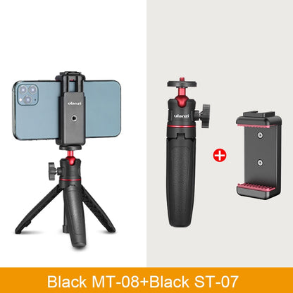 VIJIM Ulanzi MT-08 Foldable Tripod for Phone Mini Portable Selfie Stick1/4''Screw Ballhead Universal For Camera DSLR Accessories