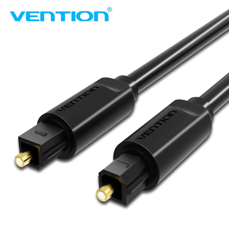 Vention Digital Optical Audio Cable Toslink SPDIF Coaxial Cable 1m 2m 5m for Amplifiers Blu-ray Xbox 360 PS4 Soundbar Fiber Cabl