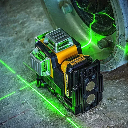 2024 Dewalt DW089LG 12 Lines 3 Sides*360 Degree Vertical 12V Lithium Battery Laser Level Horizontal Green Meter Outdoor