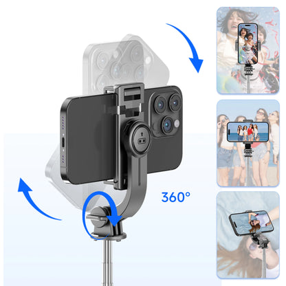 F01 Wireless Bluetooth Remote Mini Tripod Selfie Stick Handheld Adjustable Stabilizer Tripod Phone Stand for iPhone Android