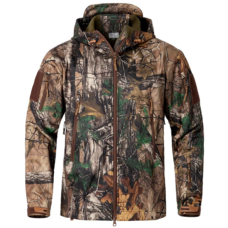 Camo Soft Shell Hunting Jacket