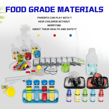 1 Set of 20 in 1 Little Scientist Exploration Kit, Educational Science Toys, Made of Non-Toxic Pe Material, Safe Material