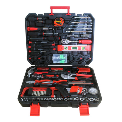 238Pcs toolbox set, suitcase set with tools, convenient tool set, suitable for schools, garages, companies, safe and convenient