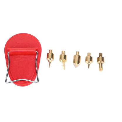 40W Electric Soldering Iron & Wood Burning Pen Engraving Tool - Pyrography Set for Crafting & Carving