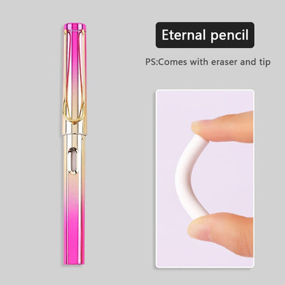 Eternal pencil For Kids Cute Pens Painting Art Office&School Supplies Infinity Pencils Tips Refill Set Stationery