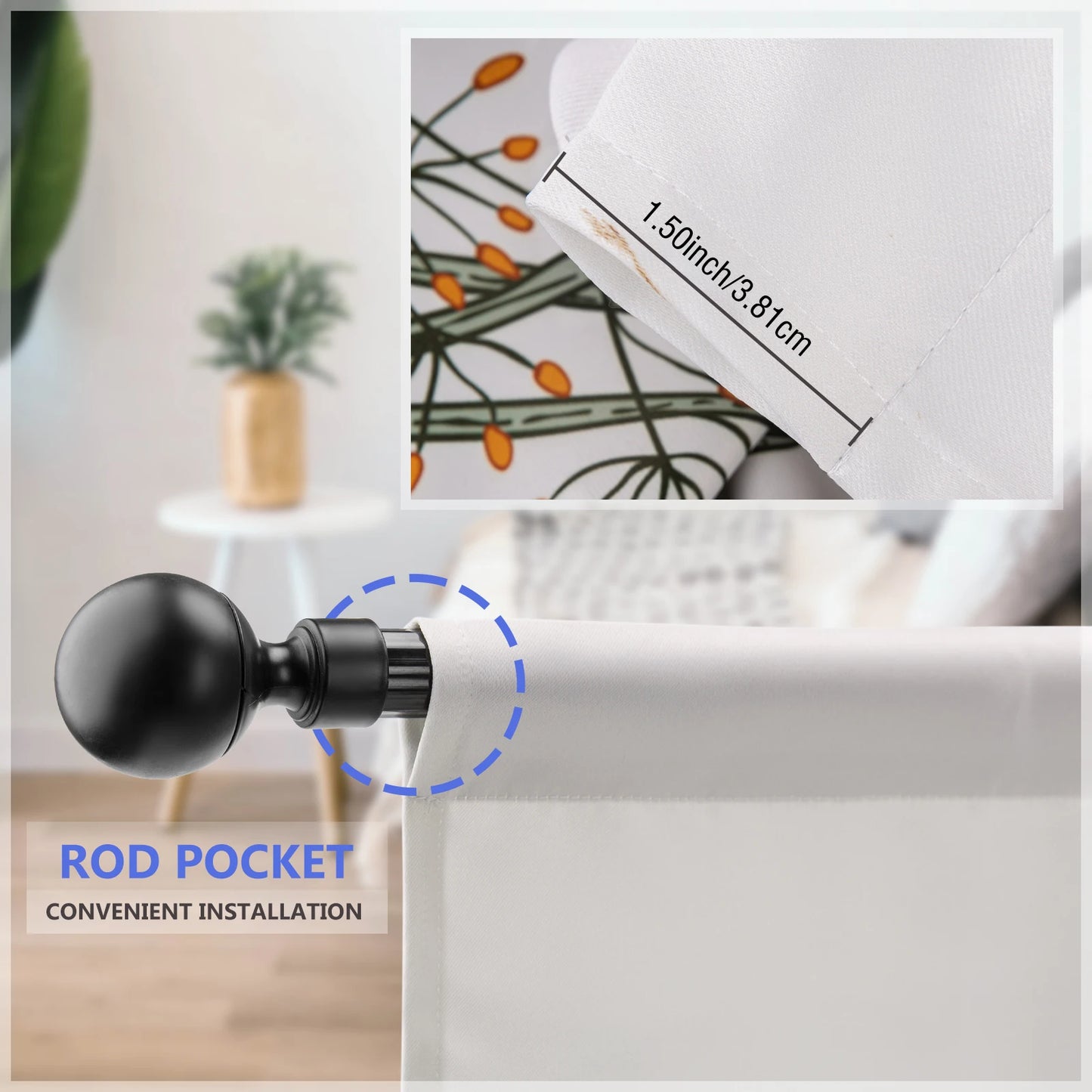 2 Panel Butterfly Flower Kitchen Curtains,SunFlower Curtains Short Cafe Curtain for Living Room Abstract Aesthetic Art Decor