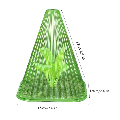 5-31PCS Green Garden Cloches Against Snails/weather Influences For Plant Care And Protection Effective Plant Protection Covers