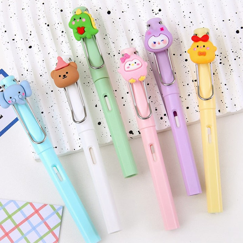 Premium Automatic Infinity Pencil Black Without Sharpening High Tech Mechanical Pencil for Children's School Stationery Supplies