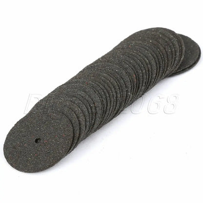 36Pcs 24MM Dremel Accesories Abrasive Cutting Discs Cut Off Wheels Disc for Dremel Rotary Tools Electric Metal Wood Cutting Tool