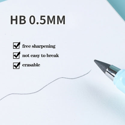 26 Pcs/Set Eternal Pencil Art Sketch Color Kawaii Infinity Pencils No Sharpening for Girl School Supplies Stationery Gifts Pens