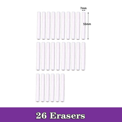 26 Pcs/Set Eternal Pencil Art Sketch Color Kawaii Infinity Pencils No Sharpening for Girl School Supplies Stationery Gifts Pens