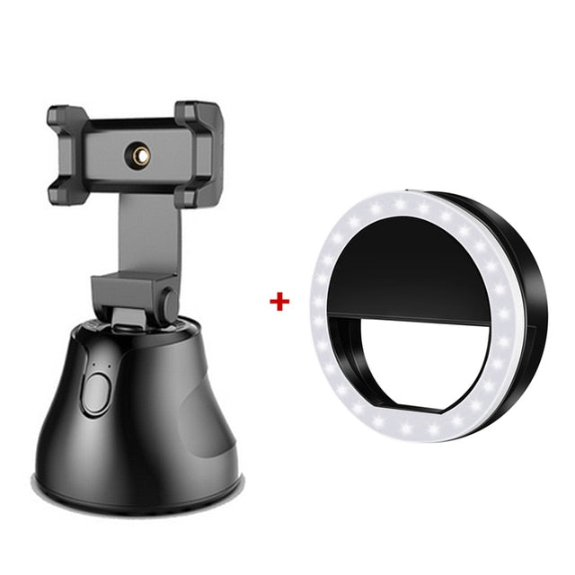 Portable All-in-one Auto Smart Shooting Selfie Stick ,  360 Rotation Auto Face Tracking Object Tracking vlog Camera Phone Holder