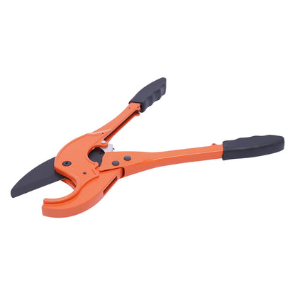 PEX, PVC, PPR Cutter 75mm (2-7/8'') Pipe Cutter, Heavy Ratchet Pipe Cutter with Replaceable Blade for Home DIY, Maintenance, Pro