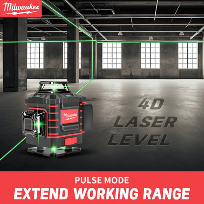 Milwaukee Degree Vertical Cross Laser Level 360 Green Beam  Horizontal And Vertical Rechargeable Battery green laser level tools
