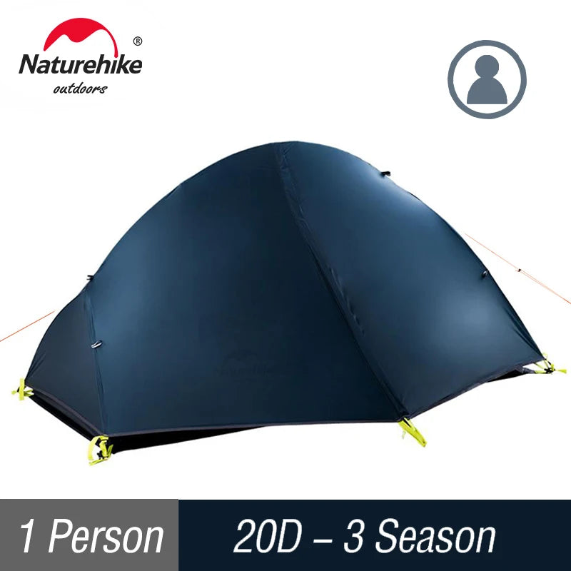 Naturehike Cycling Tent Ultralight 20D Single Person Outdoor Camping Hiking Backpack Sun Shelter Portable Waterproof Tents
