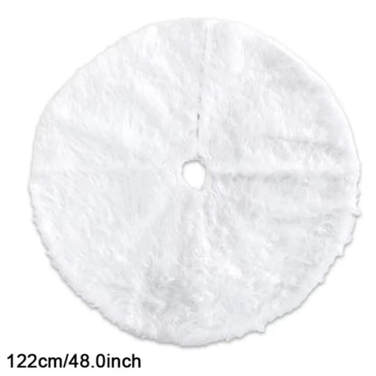 Plush Christmas Tree Skirt
