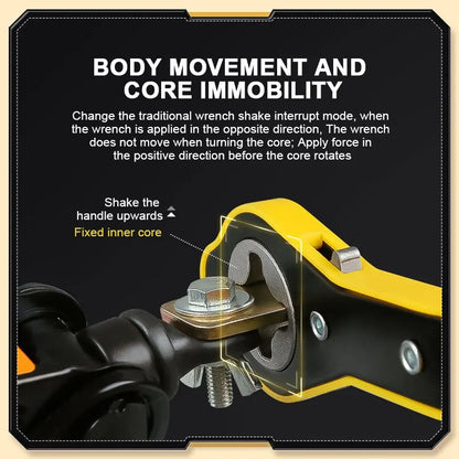 Car Labor Saving Jack Ratchet Wrench Scissor Jack Garage Tire Wheel Lug Wrench Handle Labor Saving Wrench Car Repair Tool