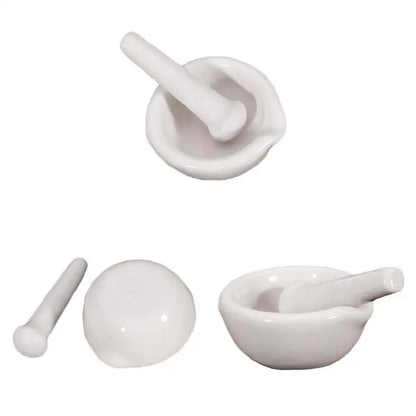 Mixing Tool Set Cute Big Bowl Coordinating Pestle Held In Place Great Addition To The Lab Or Pharmacy
