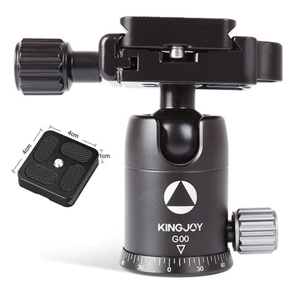 KINGJOY G22C Professional Carbon Fiber Tripod For Digital Camera Tripode Suitable For Travel Top Quality Camera Stand 143cm Max