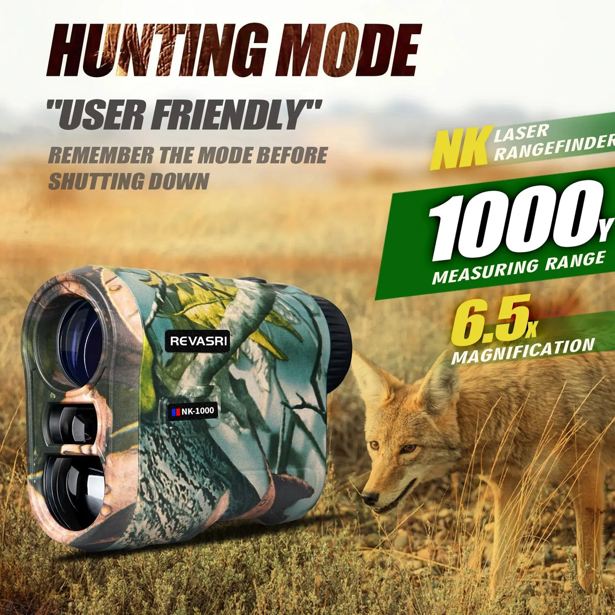 Laser Rangefinder 1000M