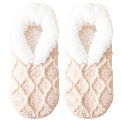 Winter Floor Socks Thermal Mens Slippers Socks Home Warm Women Socks Thickened Snow Socks Sleep Carpet Socks Non-slip Short Sock