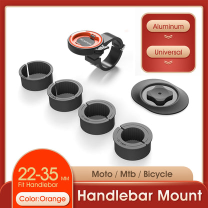 Bike Phone Holder,Motorcycle Cellphone Handlebar Mount,Universal Mountain/Road Bicycle,MTB,Scooter,Electric Handlebar Phone Stan