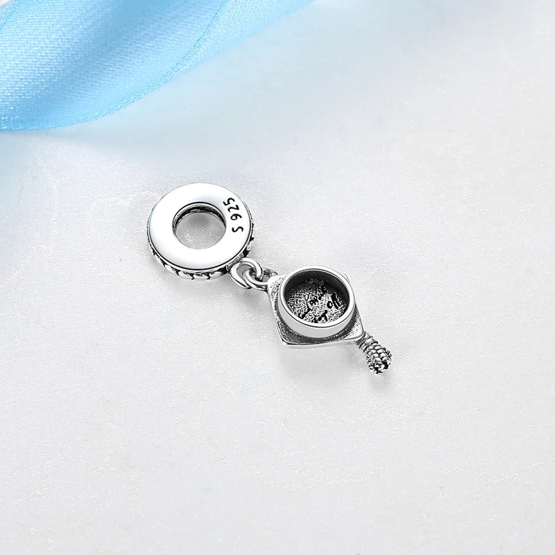 Original 925 Sterling Silver Charms Love Anniversary Birthday Pendant Beads Fit Pandora Bracelets Necklaces Women DIY Jewelry