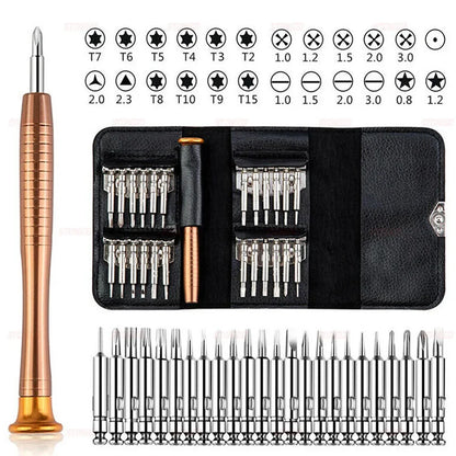 STONEGO 1Set 25 in 1 Screwdriver Set Torx Multifunctional Precision Screwdriver For Device Phones Tablet PC DIY