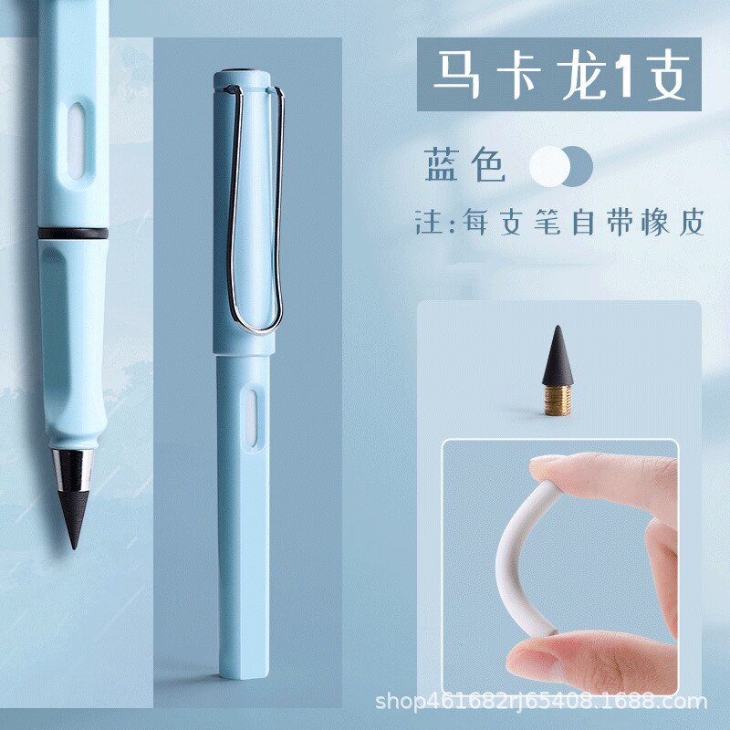 Premium Automatic Infinity Pencil Black Without Sharpening High Tech Mechanical Pencil for Children's School Stationery Supplies