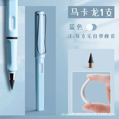 Premium Automatic Infinity Pencil Black Without Sharpening High Tech Mechanical Pencil for Children's School Stationery Supplies