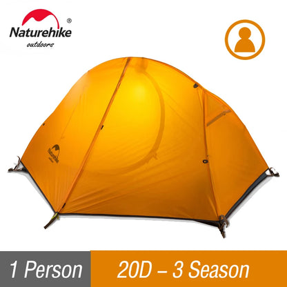 Naturehike Cycling Tent Ultralight 20D Single Person Outdoor Camping Hiking Backpack Sun Shelter Portable Waterproof Tents