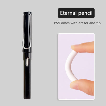 Eternal pencil For Kids Cute Pens Painting Art Office&School Supplies Infinity Pencils Tips Refill Set Stationery