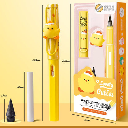 Cute Infinity Pencil Stationery Lapiz Infinito New Technology Painting No Ink Writing Pen Stylo Art Supplies Kawaii Magic Pencil