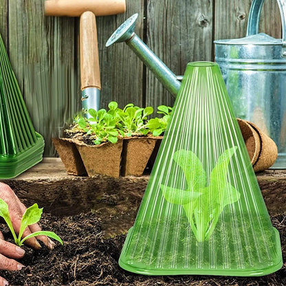 5-31PCS Green Garden Cloches Against Snails/weather Influences For Plant Care And Protection Effective Plant Protection Covers