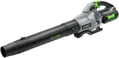 EGO Power+ LB6153 615 CFM 56-Volt Lithium-ion Cordless Blower with 4.0Ah Battery and Charger Included,Black