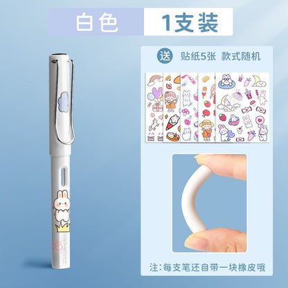 Cute Pencils for Kids Infinity Pencil with Rabbit Pattern Cheap Kawaii Stationery School Supplies Novelty Gifts