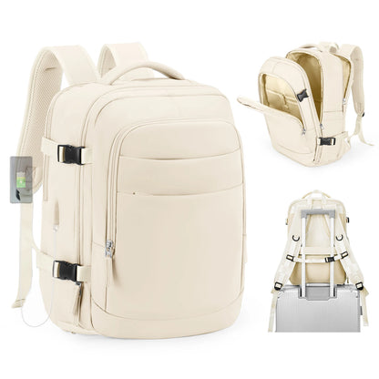 Large Travel Backpack Women Carry on Backpack, Airline Approved Personal Item Bag, Airplane Backpack, Hiking Short-Trip Rucksack