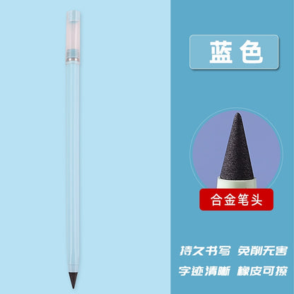 Premium Automatic Infinity Pencil Black Without Sharpening High Tech Mechanical Pencil for Children's School Stationery Supplies