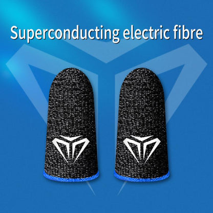 1Pair Finger Sleeve For PUBG Mobile Game Finger Cover Breathable Game Controller Touch Screen Luminous Gaming Thumb Gloves