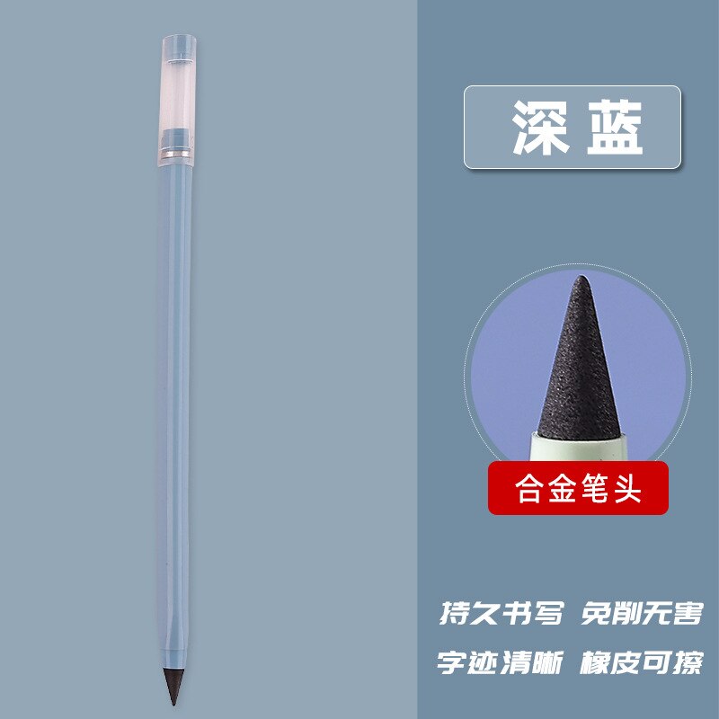 Premium Automatic Infinity Pencil Black Without Sharpening High Tech Mechanical Pencil for Children's School Stationery Supplies