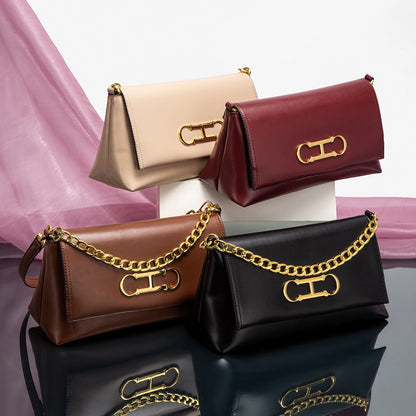 CH Design Sense High Quality Brand Women's Bag Simple Versatile Fashion Senior Sense Ladies Shoulder Bag Letters Printing