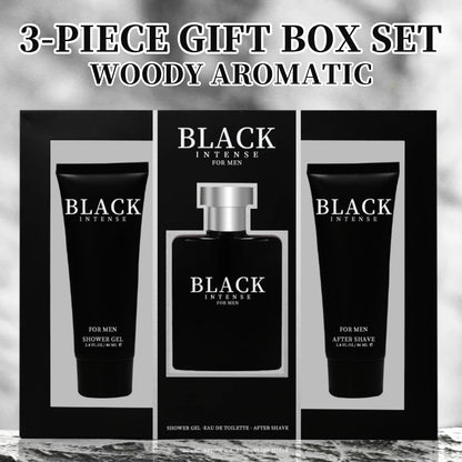 Men's Fragrance Set Men's Eau De Toilette Spray Shower Gel After Shave Gift Box, 1.7FL.OZ Perfume, 2.8FL.OZ Shower Gel, 2.8FL.OZ