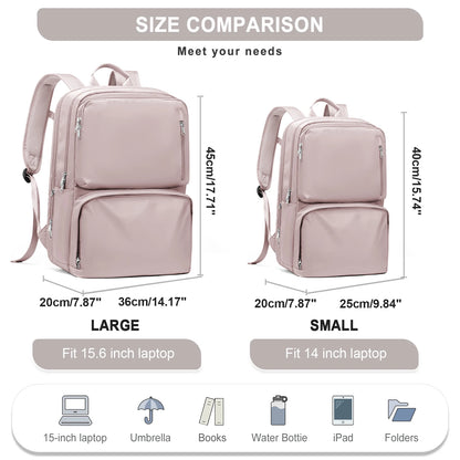 Travel Backpack Women Carry On Backpack, College Backpack for Women 15.6 Inch Laptop Backpack, Nurse Teacher Backpack, Men's Bag