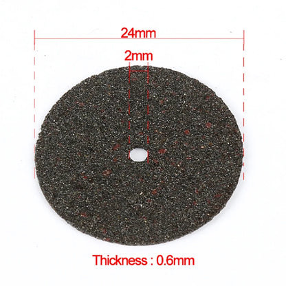 36Pcs 24MM Dremel Accesories Abrasive Cutting Discs Cut Off Wheels Disc for Dremel Rotary Tools Electric Metal Wood Cutting Tool
