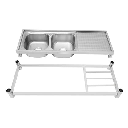 Restaurant Kitchen Sink Free Standing Commercial Kitchen Sink Set Stainless Steel Sink