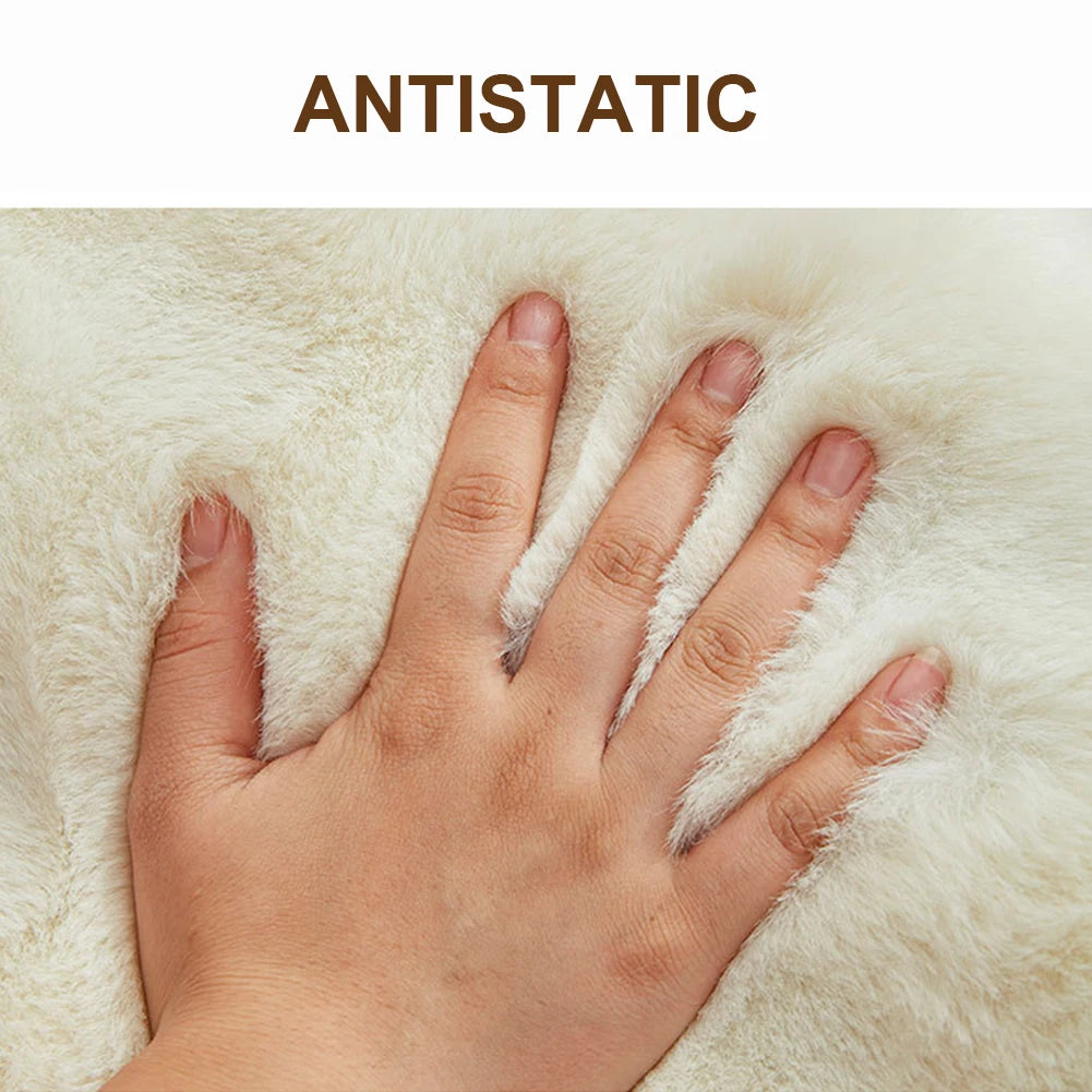 Plush Recliner Cover Comfortable Recliner Single Sofa Warm Cushion Washable Household Sofa Cover Chair Couch Cover Winter Padded