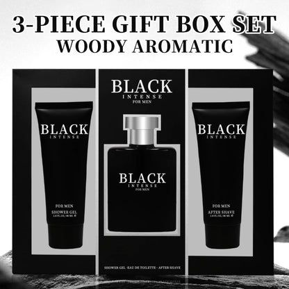 Men's Fragrance Set Men's Eau De Toilette Spray Shower Gel After Shave Gift Box, 1.7FL.OZ Perfume, 2.8FL.OZ Shower Gel, 2.8FL.OZ