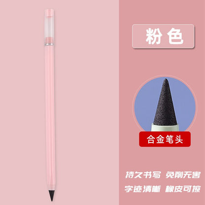 Premium Automatic Infinity Pencil Black Without Sharpening High Tech Mechanical Pencil for Children's School Stationery Supplies